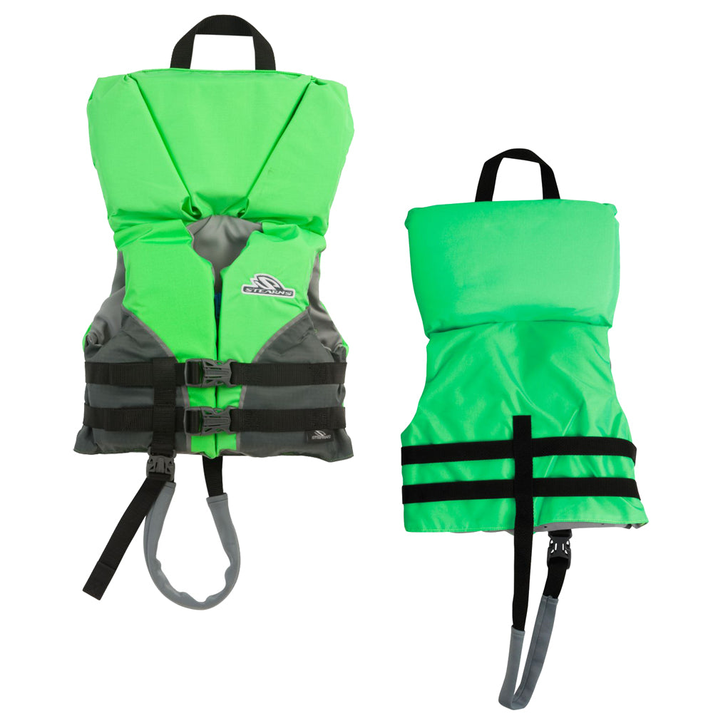 Stearns Infant HeadsUp Nylon Vest Life Jacket Up to 30lbs Green 2000013194