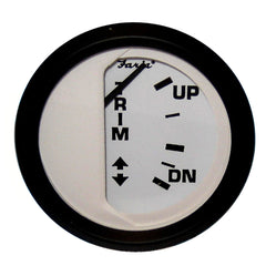 Faria Euro White 2 Trim Gauge f Mercury Mariner MercruiserVolvo DP Yamaha 01 and Newer 12916