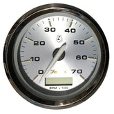 Faria Kronos 4 Tachometer wHourmeter 7000 RPM Gas Outboard 39040