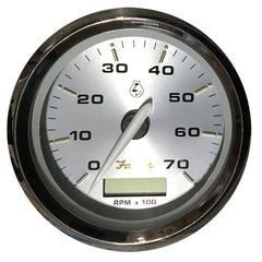 Faria Kronos 4 Tachometer wHourmeter 7000 RPM Gas Outboard 39040