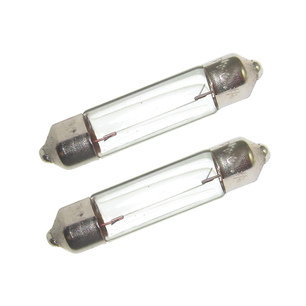 Perko Double Ended Festoon Bulbs 12V 10W 80A Pair 0071DP0CLR