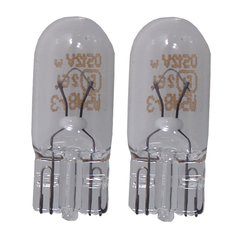 Perko Wedge Base Bulb 12V 5W 35A Pair 0338DP1CLR