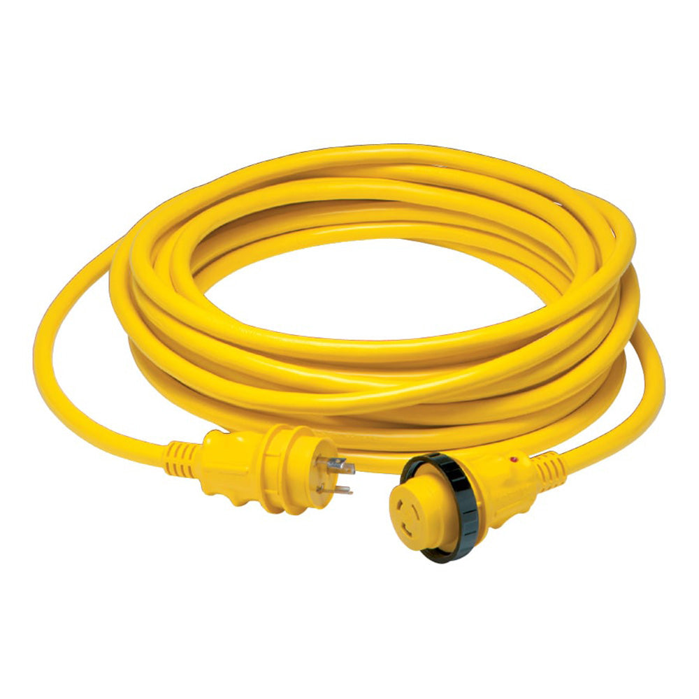 Marinco 30 Amp Power Cord Plus Cordset 35 Yellow 35SPP