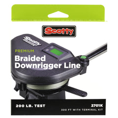 Scotty Premium Power Braid Downrigger Line 200ft of 200lb Test 2700K
