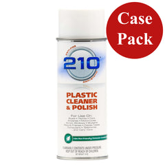 Camco 210 Plastic Cleaner Polish 14oz Spray Case of 12 40934CASE