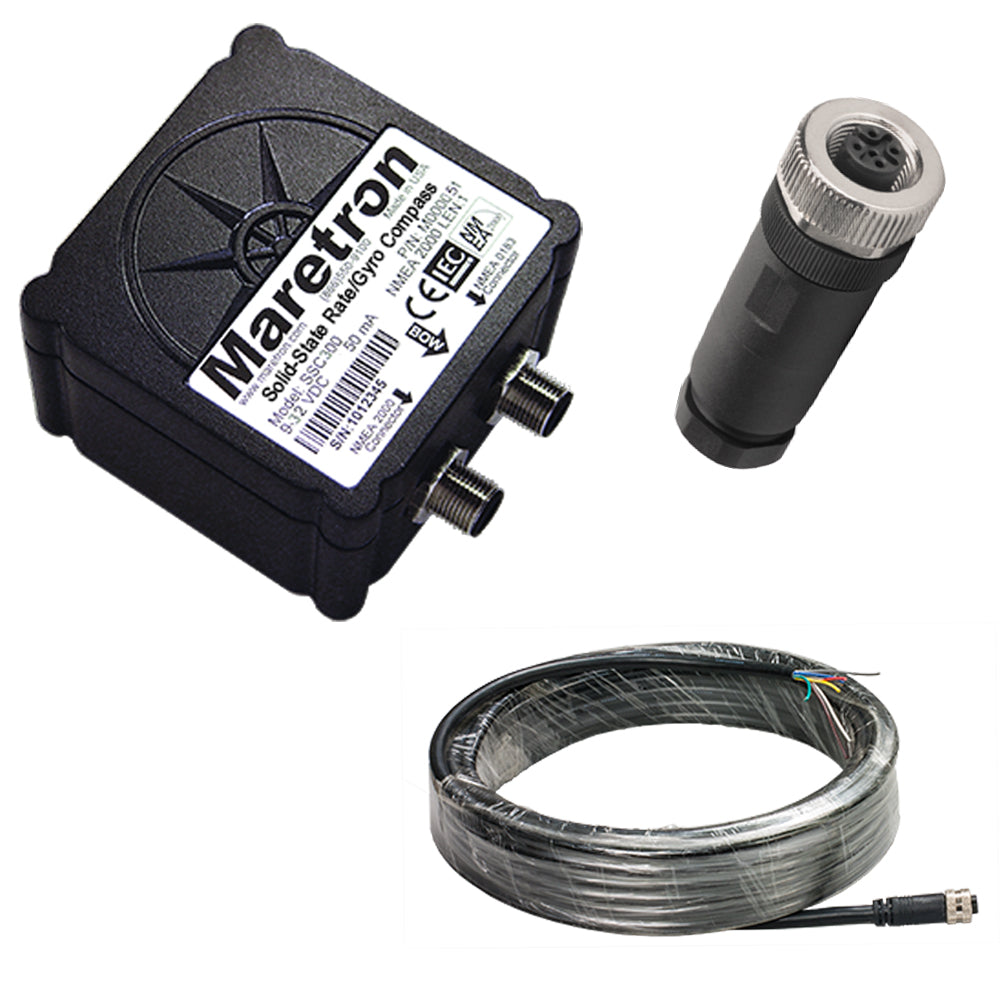 Maretron SolidState RateGyro Compass w10m Cable Connector SSC30001KIT