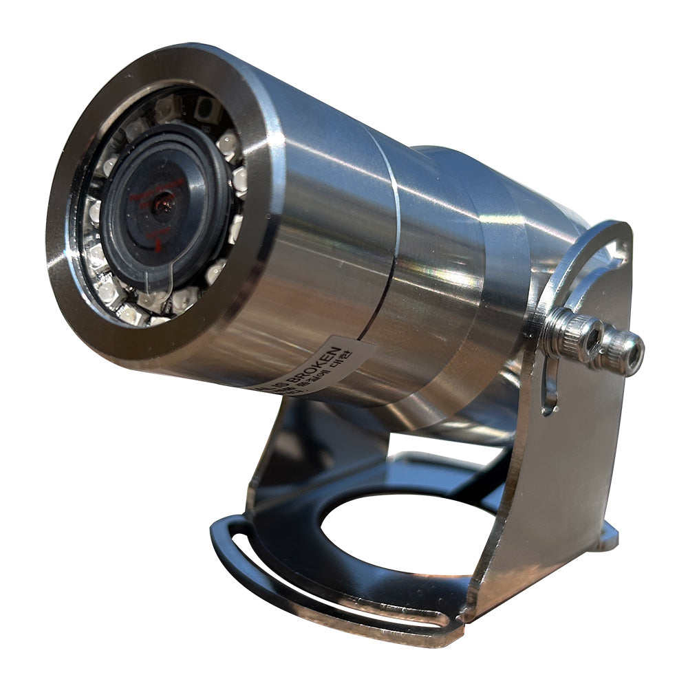 Iris 316 Stainless Steel Marine Camera TVL Wide Angle Reversible Nitrogen Purged Infrared IRIS090