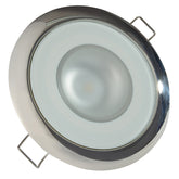 Lumitec Mirage Flush Mount Down Light Spectrum RGBW Polished Bezel 113117