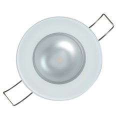 Lumitec Mirage Flush Mount Down Light Spectrum RGBW Glass Bezel 113197