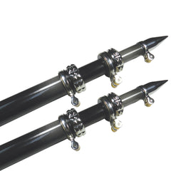 TACO 16 Carbon Fiber Outrigger Poles Pair Black OT3160CF