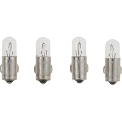 VDO Type A White Metal Base Bulb 12V 4Pack 600802