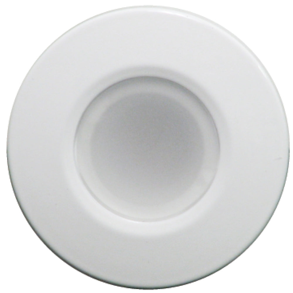 Lumitec Orbit Flush Mount Down Light Blue NonDimming Red NonDimming White Dimming wWhite Housing 112528