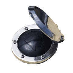 Maxwell Foot Switch Cover Stainless Steel P100735