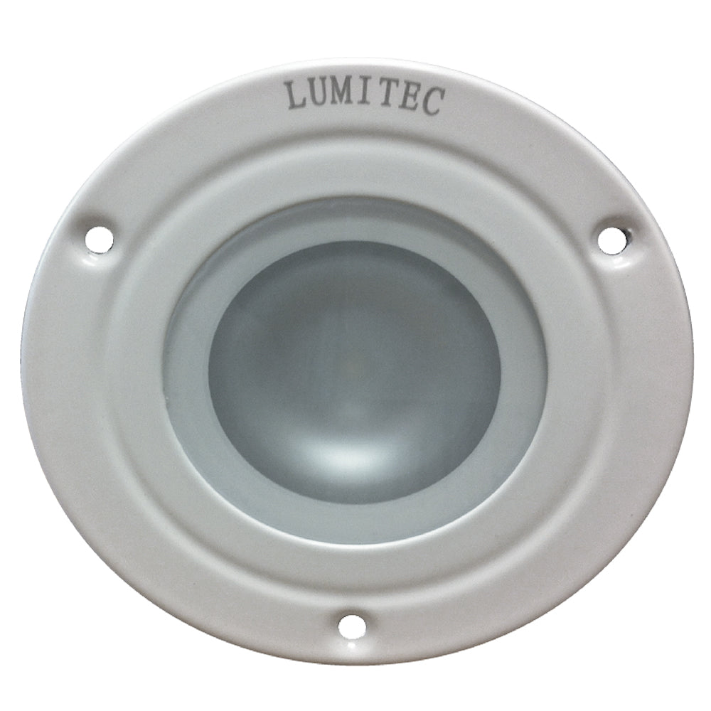 Lumitec Shadow Flush Mount Down Light White Finish Spectrum RGBW 114127