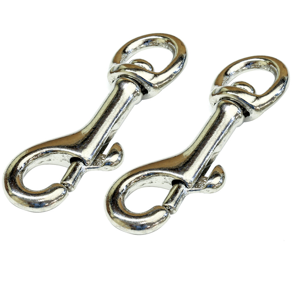Tigress Nickel Plated Brass Snaps Pair 88666