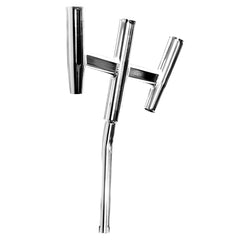 Tigress Triple Aluminum Kite Rod Holder Bent Butt Polished 88158