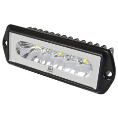 Lumitec Capri2 Flush Mount LED Flood Light Black Housing 2Color WhiteBlue Dimming 101186