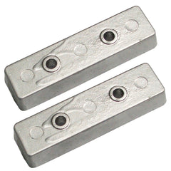 Tecnoseal TECBNT Bennett Trim Tab Anode Zinc Pair TECBNT