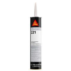 Sika Sikaflex 221 MultiPurpose Polyurethane SealantAdhesive 103oz300ml Cartridge Black 90893