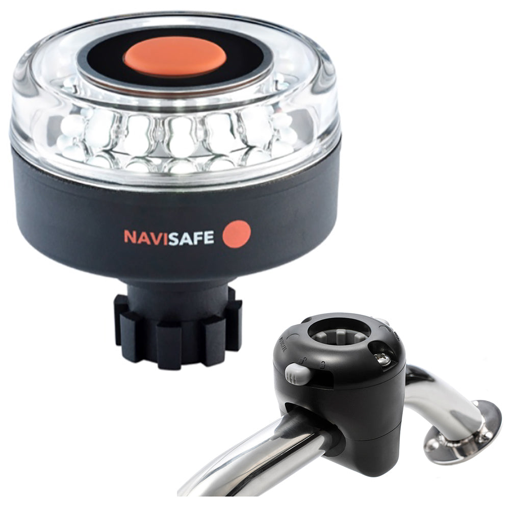 Navisafe Navilight 360 2NM wNavibolt Base Rail Mount Black 042KIT