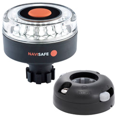 Navisafe Navilight 360 2NM wNavibolt Base Horizontal Mount Black 042KIT7