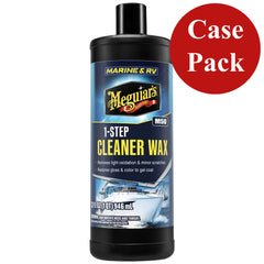 Meguiars BoatRV Cleaner Wax 32 oz Case of 6 M5032CASE