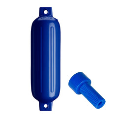 Polyform G3 Twin Eye Fender 55 x 19 Cobalt Blue wAdapter G3 COBALT BLUE WAIR ADAPTER