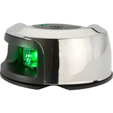 Attwood LightArmor Deck Mount Navigation Light Stainless Steel Starboard green 2NM NV2012SSG7