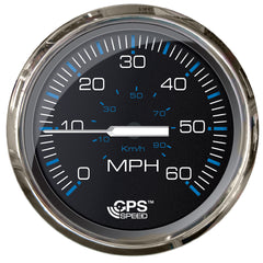 Faria Chesepeake Black 4 Studded Speedometer 60MPH GPS 33749
