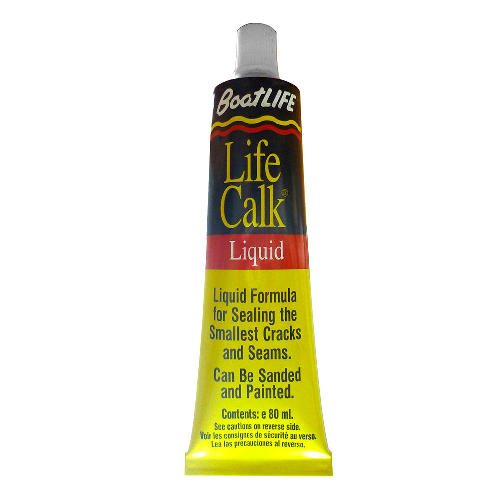 BoatLIFE Liquid LifeCalk Sealant Tube 28 FL Oz White 1052