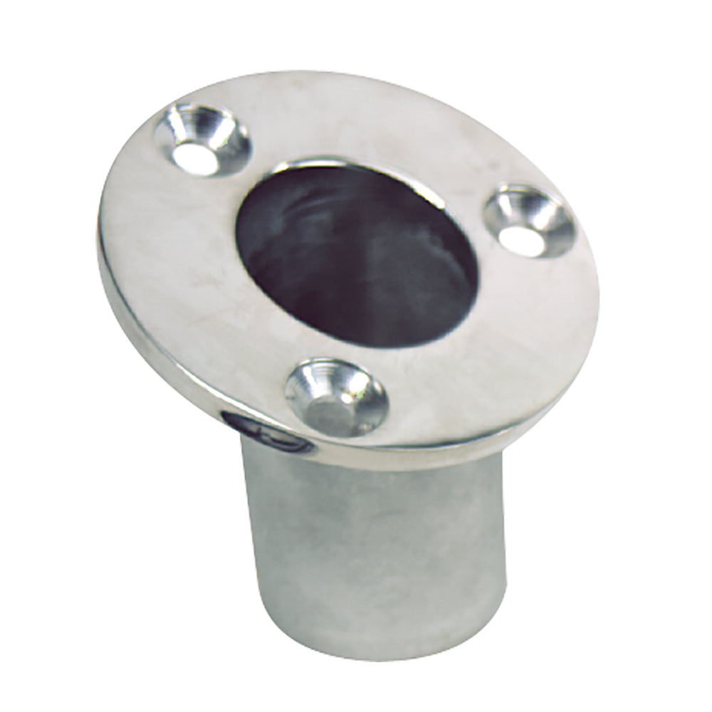 Whitecap Flush Mount Flag Pole Socket Stainless Steel 114 ID 6170