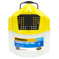 Frabill Magnum Flow Troll Shrimp Bucket 10 Quart 451205