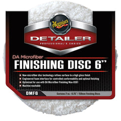 Meguiars DA Microfiber Finishing Disc 6 2Pack DMF6
