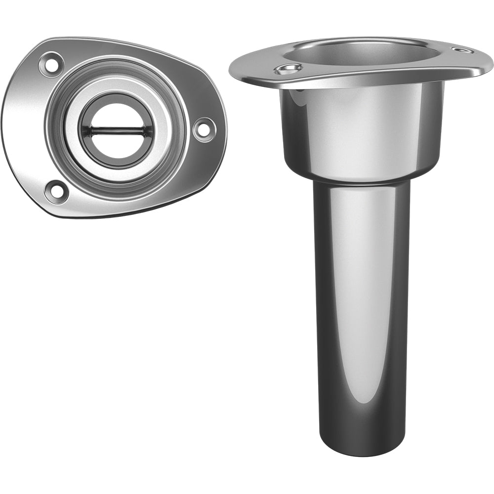 Mate Series Stainless Steel 0 Rod Cup Holder Open Oval Top C2000ND