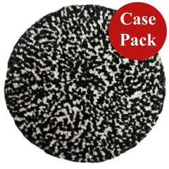 Presta Wool Compounding Pad Black White Heavy Cut Case of 12 890146CASE