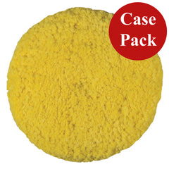 Presta Rotary Blended Wool Buffing Pad Yellow Medium Cut Case of 12 890142CASE