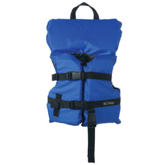 Onyx Nylon General Purpose Life Jacket InfantChild Under 50lbs Blue 10300050000012