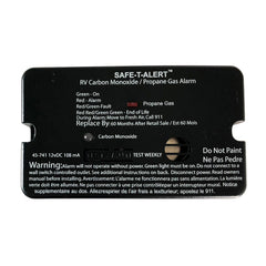 SafeTAlert 45Series Combo Carbon Monoxide Propane Alarm Surface Mount Black 45741BL