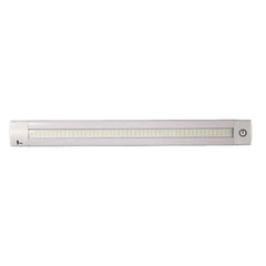 Lunasea Adjustable Linear LED Light wBuiltIn Dimmer 12 Length 12VDC Warm White w Switch LLB32KW0100