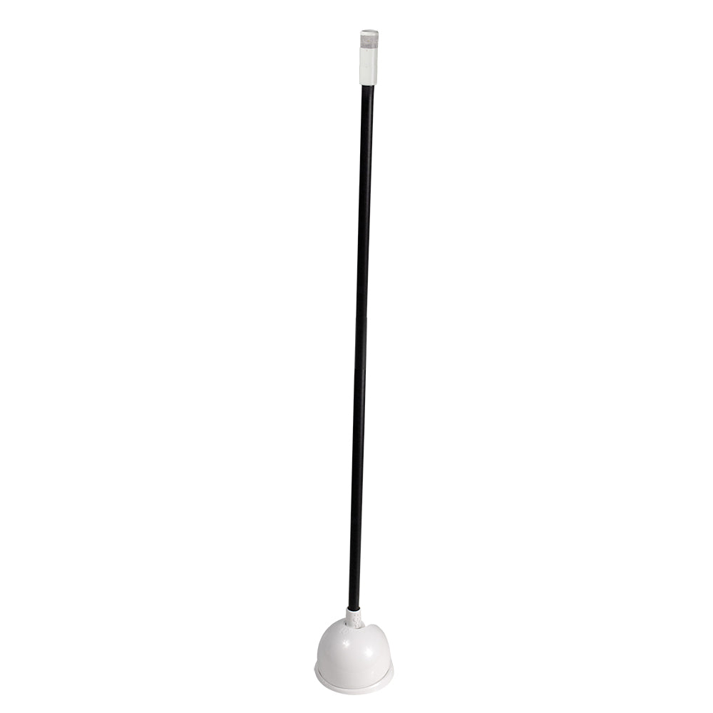 Lumitec Contour Anchor Light 39 Black Shaft White Base 101584