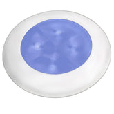 Hella Marine Blue LED Round Courtesy Lamp White Bezel 24V 980503241