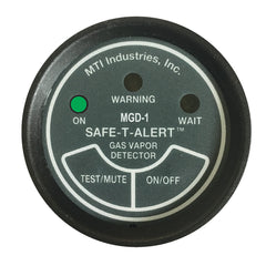 SafeTAlert Gas Vapor Alarm UL 2 Instrument Case Black MGD1