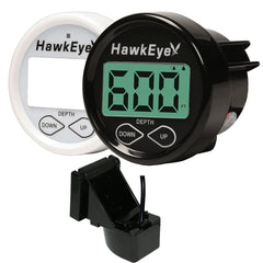 HawkEye DepthTrax InDash Digital Depth Gauge Transom Mount DT2BTM
