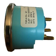 Faria Chesapeake Black 2 Fuel Level Gauge Metric 13721