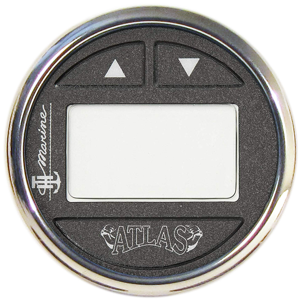 TH Marine ATLAS Hydraulic Gauge Kit f6 10 12 14 ATLAS Jack Plates Stainless Steel Bezel FAGK2SSDP