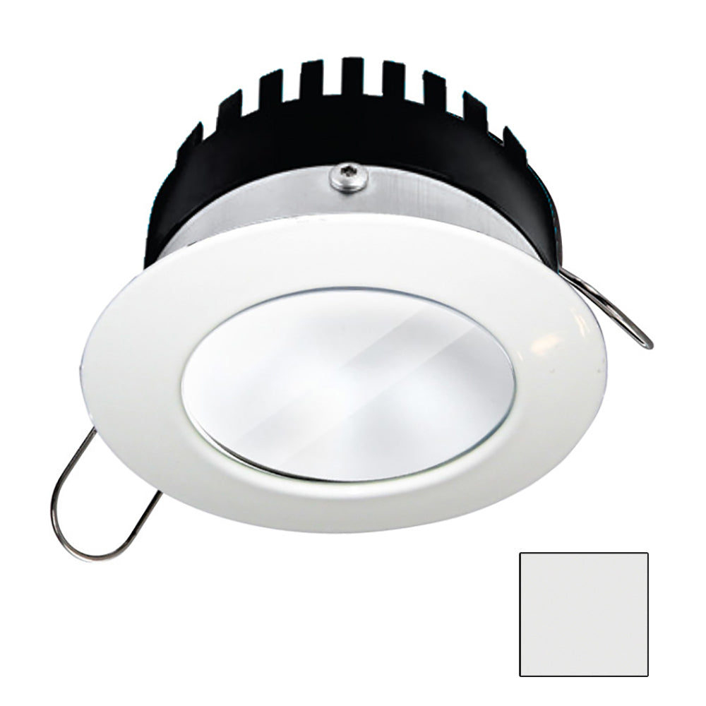 i2Systems Apeiron PRO A506 6W Spring Mount Light Round Cool White White Finish A50631AAG
