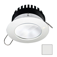 i2Systems Apeiron PRO A506 6W Spring Mount Light Round Cool White White Finish A50631AAG