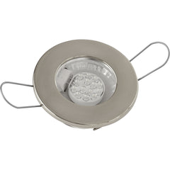 SeaDog LED Overhead Light Brushed Finish 60 Lumens Clear Lens Stamped 304 Stainless Steel 4042303
