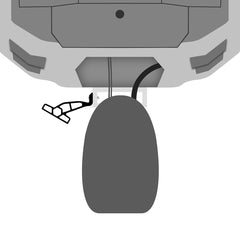 Minn Kota Raptor Jack Plate Adapter Bracket Port 2 Setback 4 Rise Black 1810361