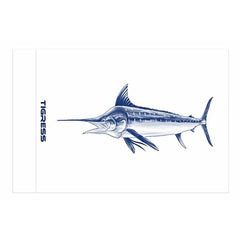 Tigress White Marlin Release Flag 12 x 18 88421